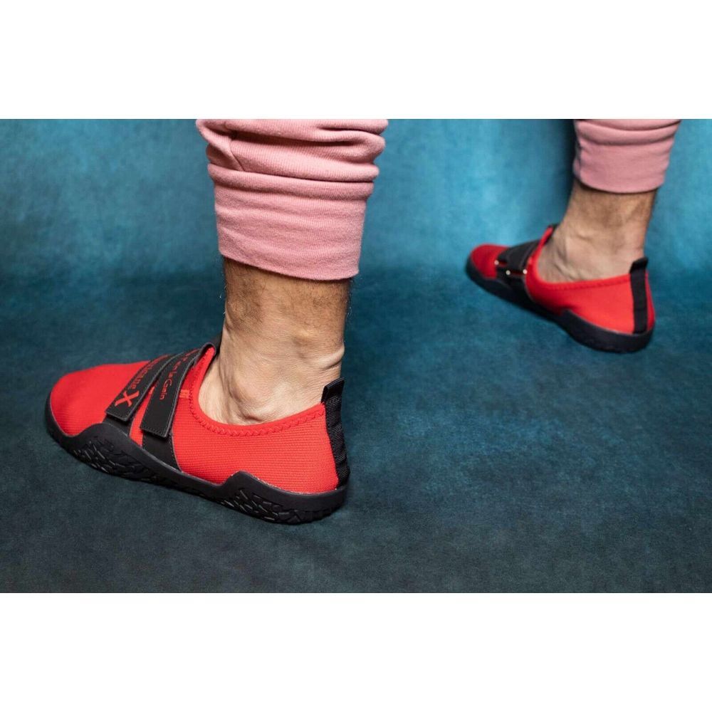 Size‎ 9 Hurricane X Men's Gym/Boxer Weighlifting Performance Comfort  Red Shoes - Picture 7 of 16